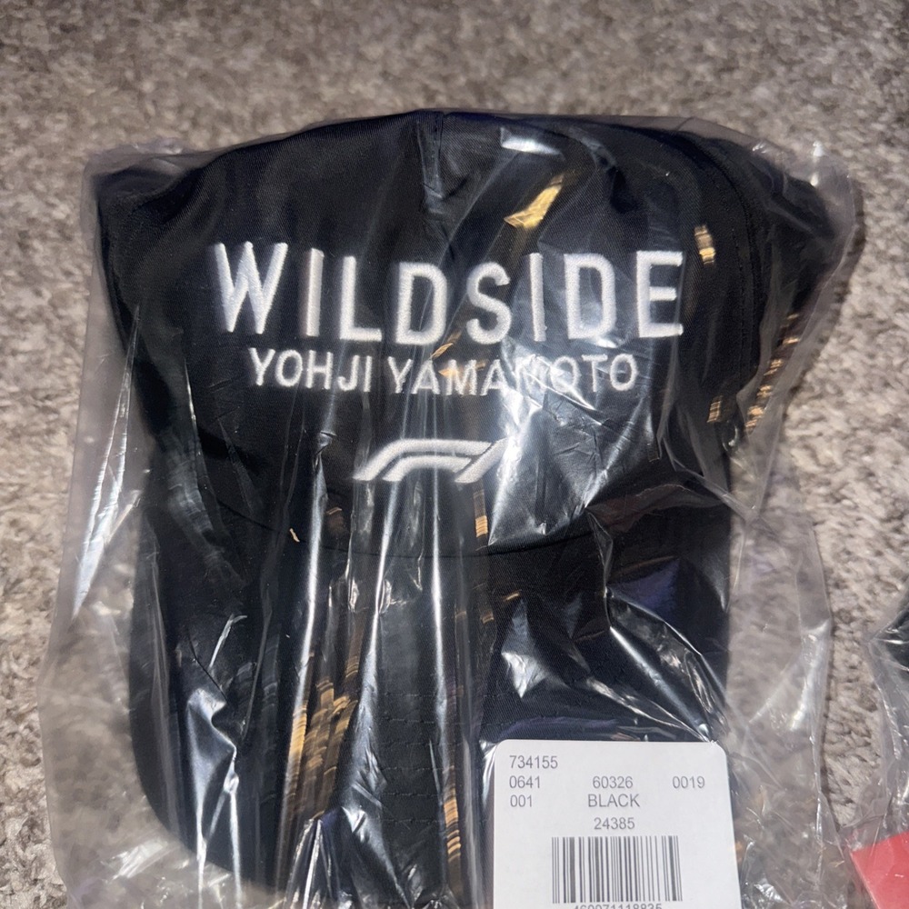 Pacsun Wildside Yohji Yamamoto x Formula One F1 Snapback Hat Black Grand Prix OS